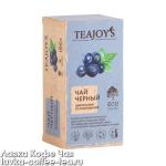 чай чёрный TeaJoys цейлонский со смородиной, эко-материалы 2 г.*25 пак. с/я конверт