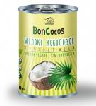 Молоко кокосовое органическое, BONCOCOS, жирность 17%, 400мл, ж/б
