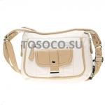 13246 white_beige сумка Fulin экокожа 28х30x13