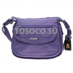 1623 purple сумка Fulin экокожа 33х31x13