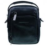 9919-1 black  сумка MANFREDO кожа 19х23х7
