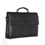 Портфель мужской кожаный 1149-1H black Heanbag