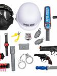 Набор полицейского со шлемом и маской 88736 в рюкзаке