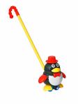 Каталка на палочке Пингвин чёрный D148-H28043-1