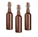 Бутылка "Бугель" коричневая, 750 мл + пробка, 12 шт.
