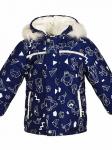 Зимняя куртка для мальчика синий 1015 Geburt*