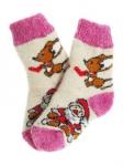 Носки детские "Мышь и Дед Мороз" 6481-1