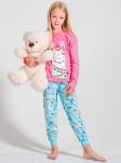 *Пижама для девочки розовый Лама RF169 Geburt