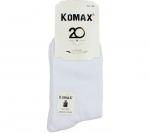Мужские носки Komax M100-A белые хлопок