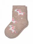 Носки для девочки месяцев серый Единороги М.2568 Step