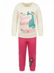 Пижама для девочки розовый Динозавр RF352-32 Geburt