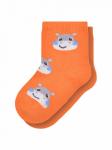 Носки для мальчика месяцев оранжевый Бегемот М.2554 Step