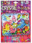 Набор для творчества мозаика из кристаллов CRMk-01-01 Crystal Mosaic Волшебные пони