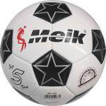 B31314-2 Мяч футбольный "Meik-208A" 2-слоя, (белый), TPU+PVC 2.7, 410-420 гр., машинная сшивка