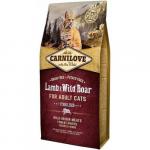 Carnilove 400г Lamb & Wild Boar for Adult Cats – Sterilised д/кастр.котов ягненок и дик.кабан 512324