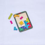 Логическая игра WOODLANDTOYS 65206 Тетрис малый цветная мозайка