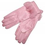 Перчатки женские для сенсорных экранов -3 (pink)