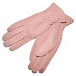 Перчатки женские для сенсорных экранов -4 (pink)
