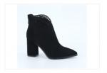 *Z20058-01-1A черный (Иск.кожа/Байка) Ботинки женские