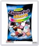 Ассорти жевательных конфет с  лакрицей Woogie Liquorice allsorts 400 гр