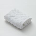 Полотенце махровое LoveLife "Zig-Zag" 70*130 см, цв. снежно-белый,100% хл, 360 гр/м2