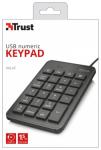 СНЯТО Trust клавиатура цифровая XALAS USB 2210