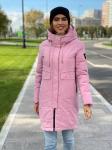 Женская куртка 21-60 (3#) розовая