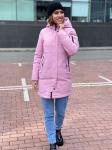 Женская зимняя куртка 062-1 розовая