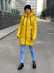 Женская зимняя куртка 21-88 (028) жёлтая