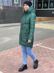 Женская зимняя куртка 21-88 (023) зелёная