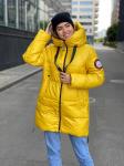 Женская зимняя куртка 21-92 (028) желтая