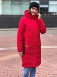 Женская зимняя куртка 8157 (А13) красная