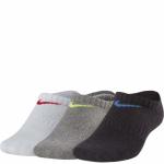 Kids' Nike Performance Cushioned No-Show Training Socks (3 Pair)