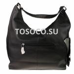 69963 black сумка натуральная замша,кожа и экокожа 36х40x15