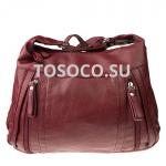 A040-1 red сумка-рюкзак Fulin экокожа 30х30x14