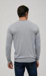 Пуловер F021-15-00 grey melange