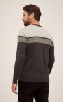 Пуловер F021-15-1723 d.grey