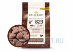 Молочный шоколад Callebaut №823 в форме дисков, пакет 2,5 кг