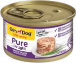 GimDog Pure Delight консервы для собак из цыпленка с тунцом 85 г