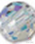 Бусины Чехия "PRECIOSA" бусины 451-19-602 6 мм 12 шт перламутр/crystal AB