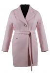 Пальто женское Мона розовая варенка НЗ 0021