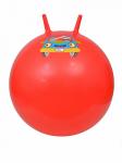 Мяч с рожками 65 см (100  кг) красный с Машиной