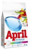 April Стиральный порошок Evolution color protection Автомат 3 кг