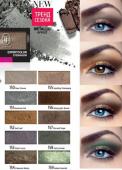 ТРИУМФ TF Тени д/век одноцветные Металлик Expertcolor Eyeshadow MONO