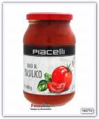 Томатный соус с базиликом (пастеризованный) Piacelli Sugo Basilico 400 гр