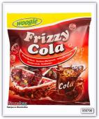 Карамель леденцовая со вкусом колы и шипучей начинкой "Frizzy Cola" Woogie 250 гр