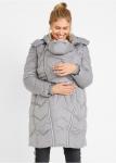 Пальто для беременных, со вставкой для малыша