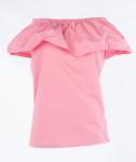 Женская блузка летняя с воланами 248798 размер 46-48