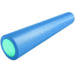 B31513 Ролик для йоги полнотелый 2-х цветный (сине-зеленый) 90х15см.