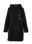 Женское пальто с капюшоном 6887 размер 42, 44, 50